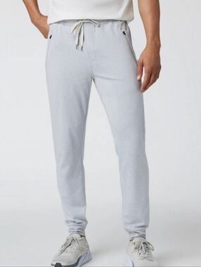 Vuori Ponto Performance Jogger Men's Large  Cobblestone Heather Grey